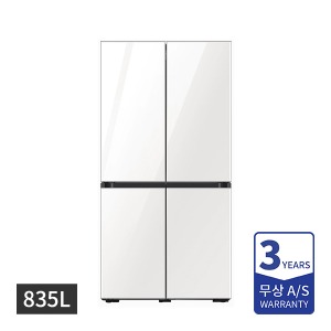 삼성 비스포크 냉장고렌탈 4도어 프리스탠딩 874L 글램화이트 RF85A9121APWW