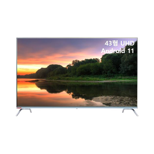 더함 안드로이드 OS 11 UHD TV렌탈 43인치 VA RGB 벽걸이형 TA434U_WA