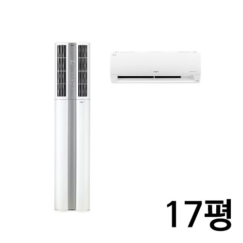 LG 가정용 스탠드 냉난방기렌탈 2in1 일반/매립 배관 17평 FW17VADWA2