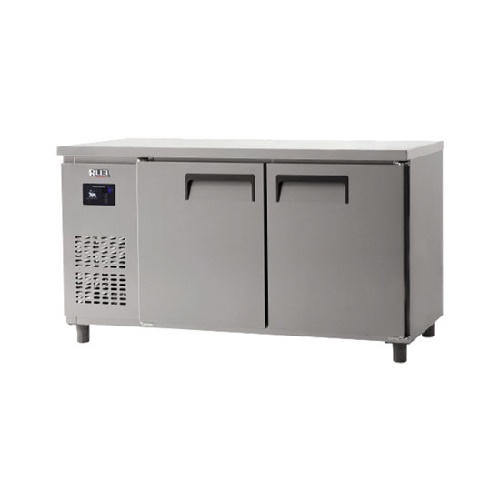 유니크 업소용 직냉식 테이블 냉장고+냉동고 렌탈 276L 내부스텐 UDS-12RFTDR